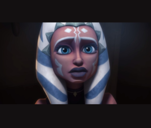Ahsoka Tano on trial with the Jedi Council in Season 5, Episode 20 “The Wrong Jedi” | Lucasfilm.